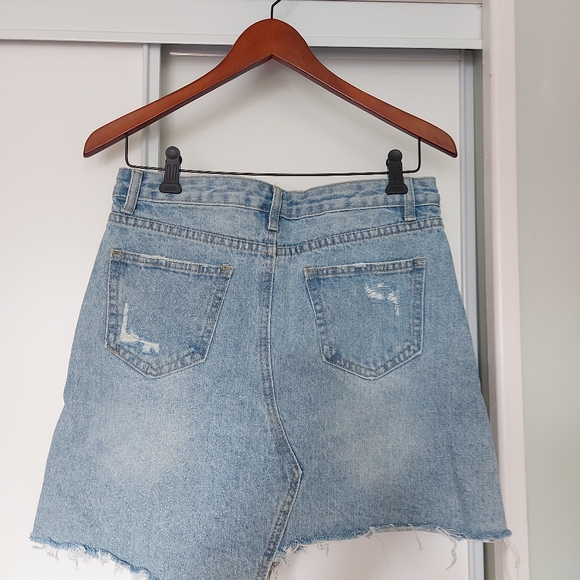 Jean mini skirt size L - Picture 2 of 3